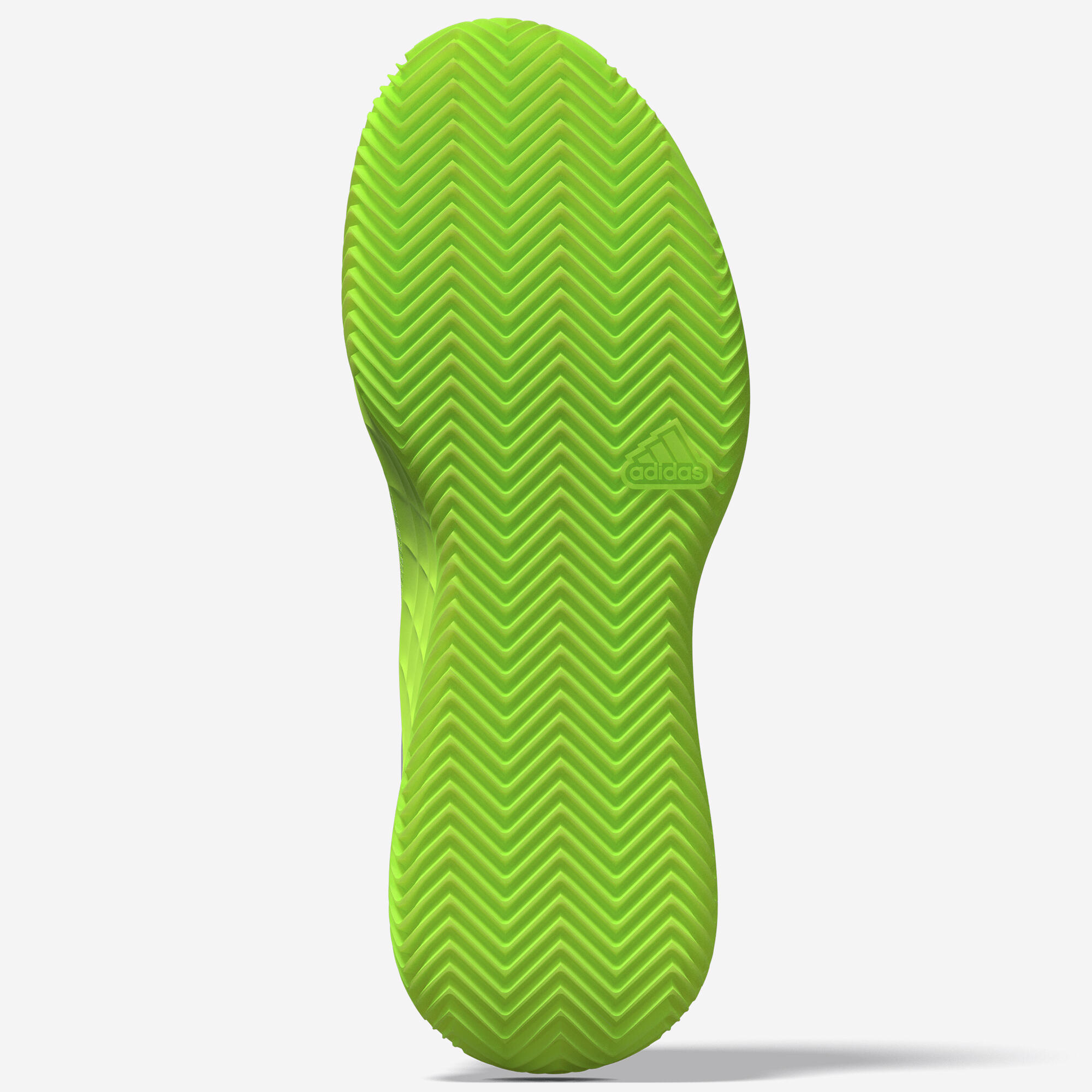 Gravel tennisschoenen voor dames Defiant Speed geel 3/4