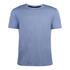 Men's Short-Sleeved Crew Neck Breathable Fitness T-Shirt - Twilight Blue