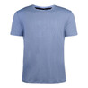 Men's Short-Sleeved Crew Neck Breathable Fitness T-Shirt - Twilight Blue