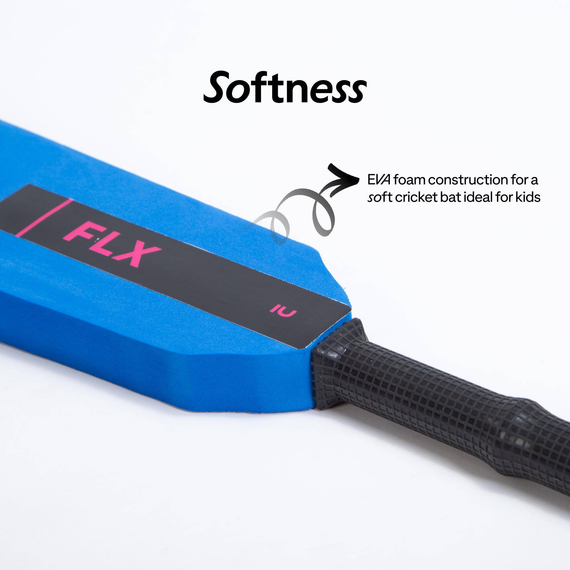 Kids Cricket Foam Bat MyFirst - Blue -  4