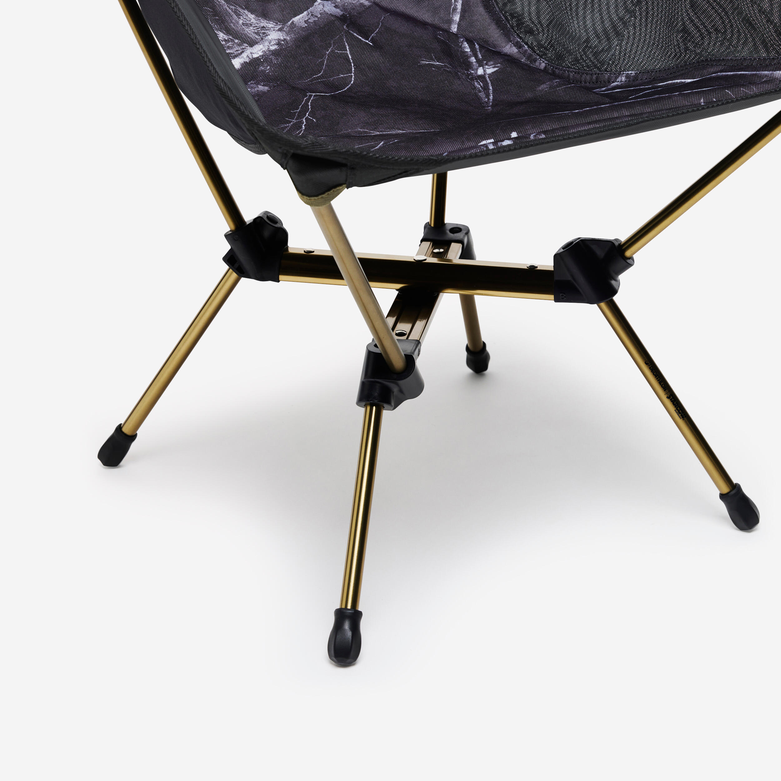 Folding Chair Decathlon x Starcow Black DECATHLON Decathlon