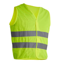 GILET DE SÉCURITÉ JAUNE FLUO ADULTE