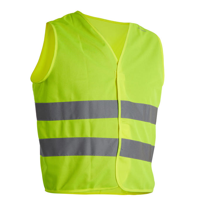 B\'twin Veiligheidshesje volwassenen fluogeel | Decathlon.nl B\'twin Veiligheidshesje volwassenen fluogeel | Decathlon.nl