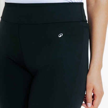 Women's Full Grip Horse Riding Leggings 500 - Black
