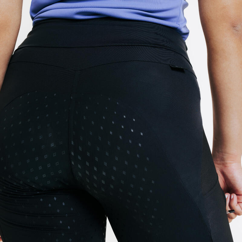 LEGGING EQUITATION  LEGER FULLGRIP FEMME - Noir