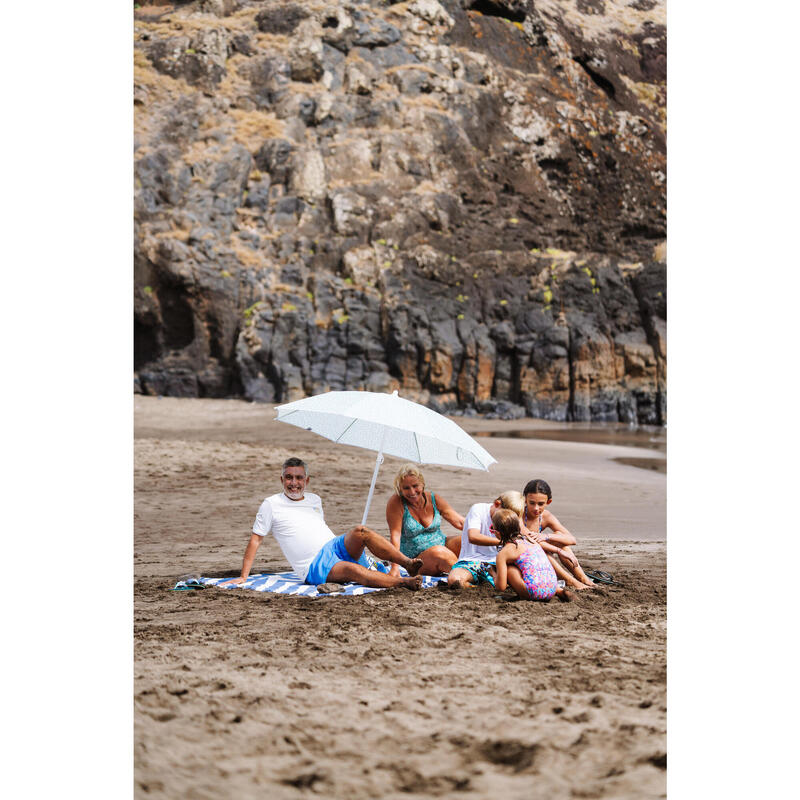 Parasol de plage compact 2 places UPF 50+ diamètre 160cm - PARUV Liberty