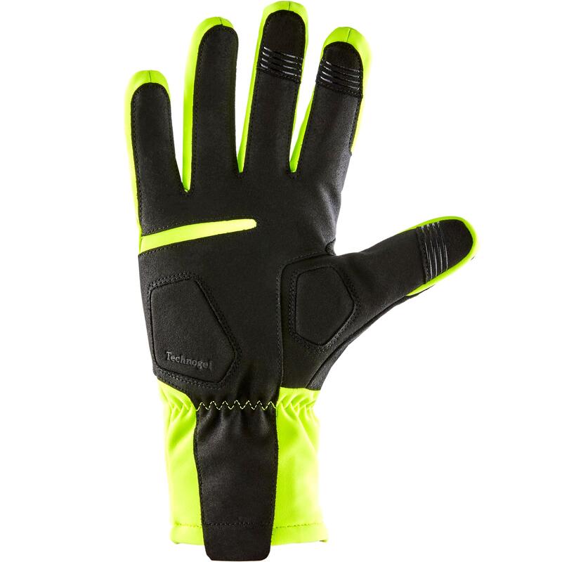 Mănuşi ciclism iarnă 900 Fluo 