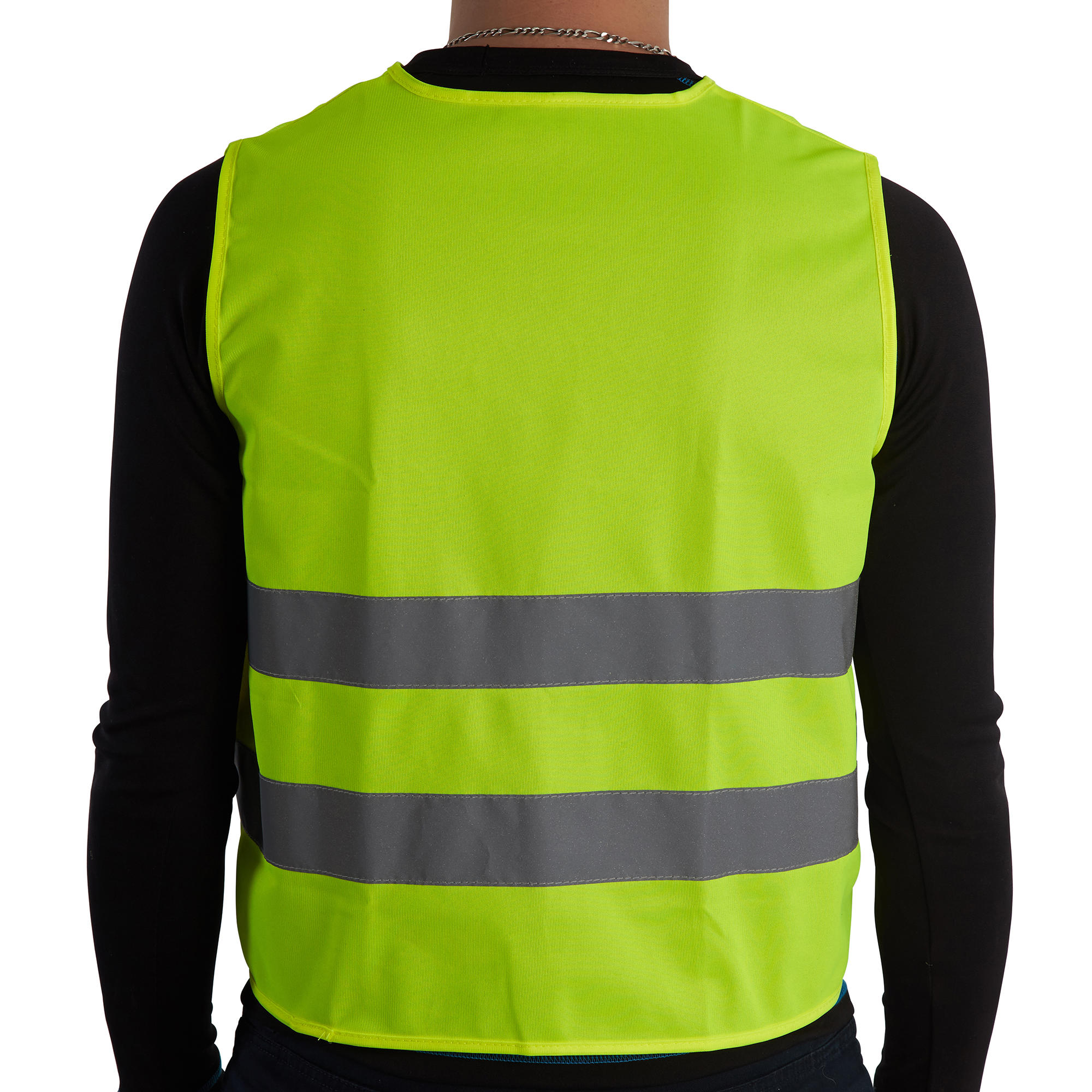 Gilet di sicurezza bambino giallo 3/5