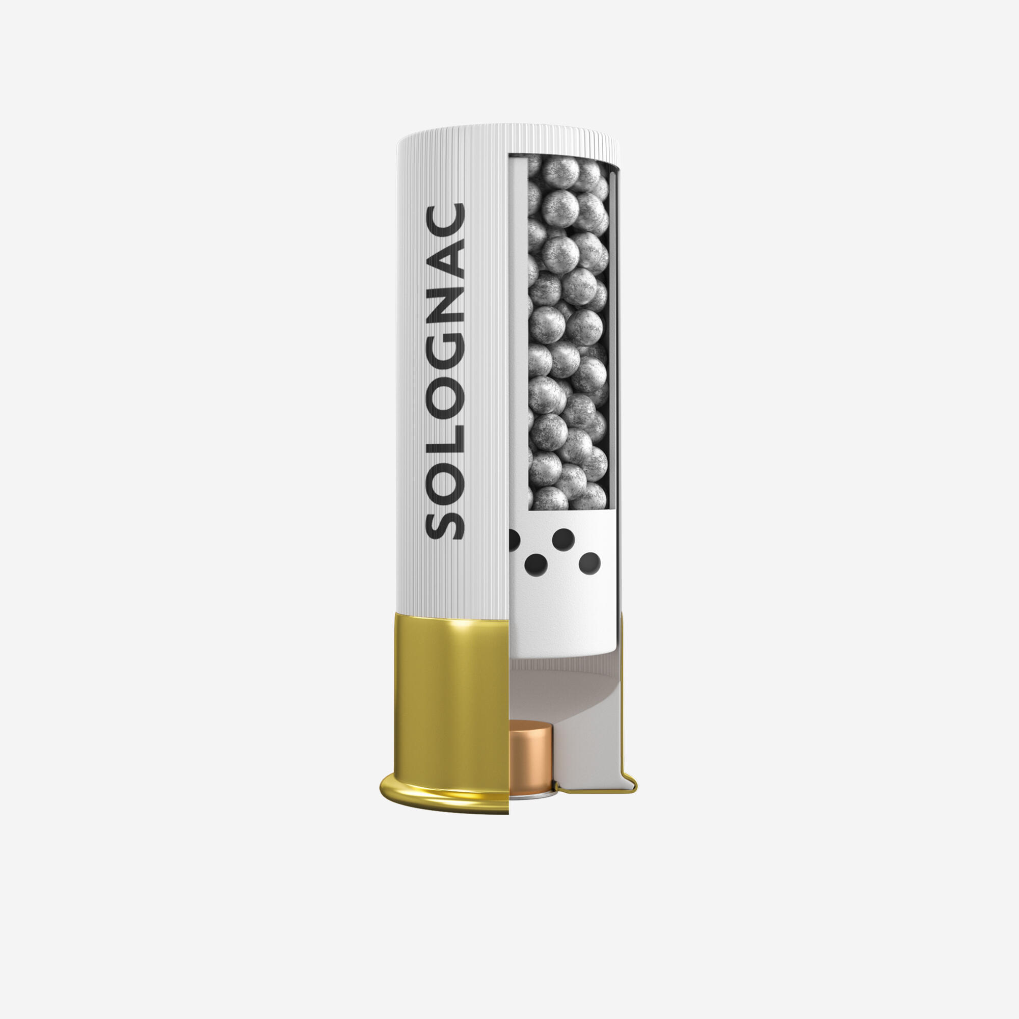Cartucho Solognac XL100 IW 35 g Perdigón Acero N.° 2 x25 3/6