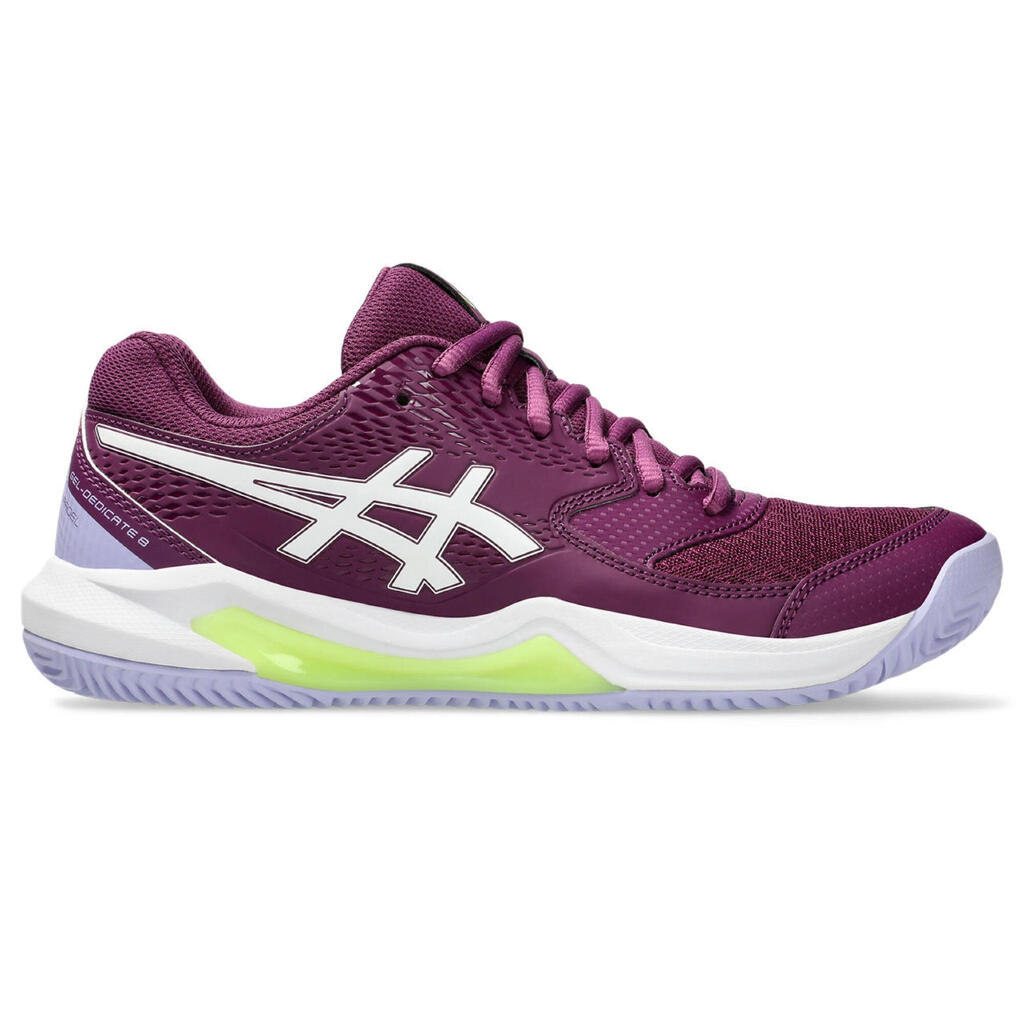 Tenis de pádel para Mujer Asics Gel Dedicate 8 morado