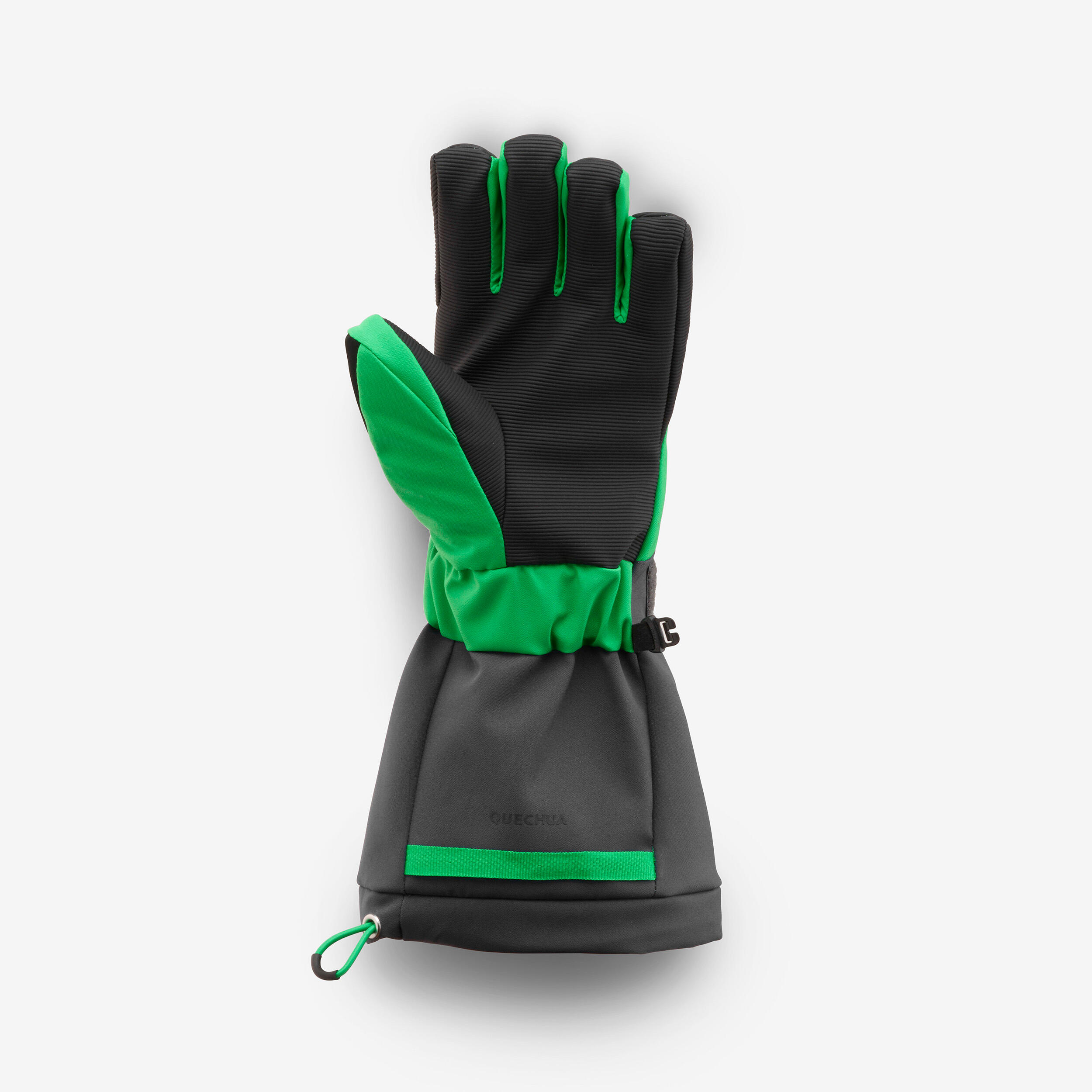 Gants de ski chauds et imperméables enfant, 500 Long Âge 6-14 ans 9/10