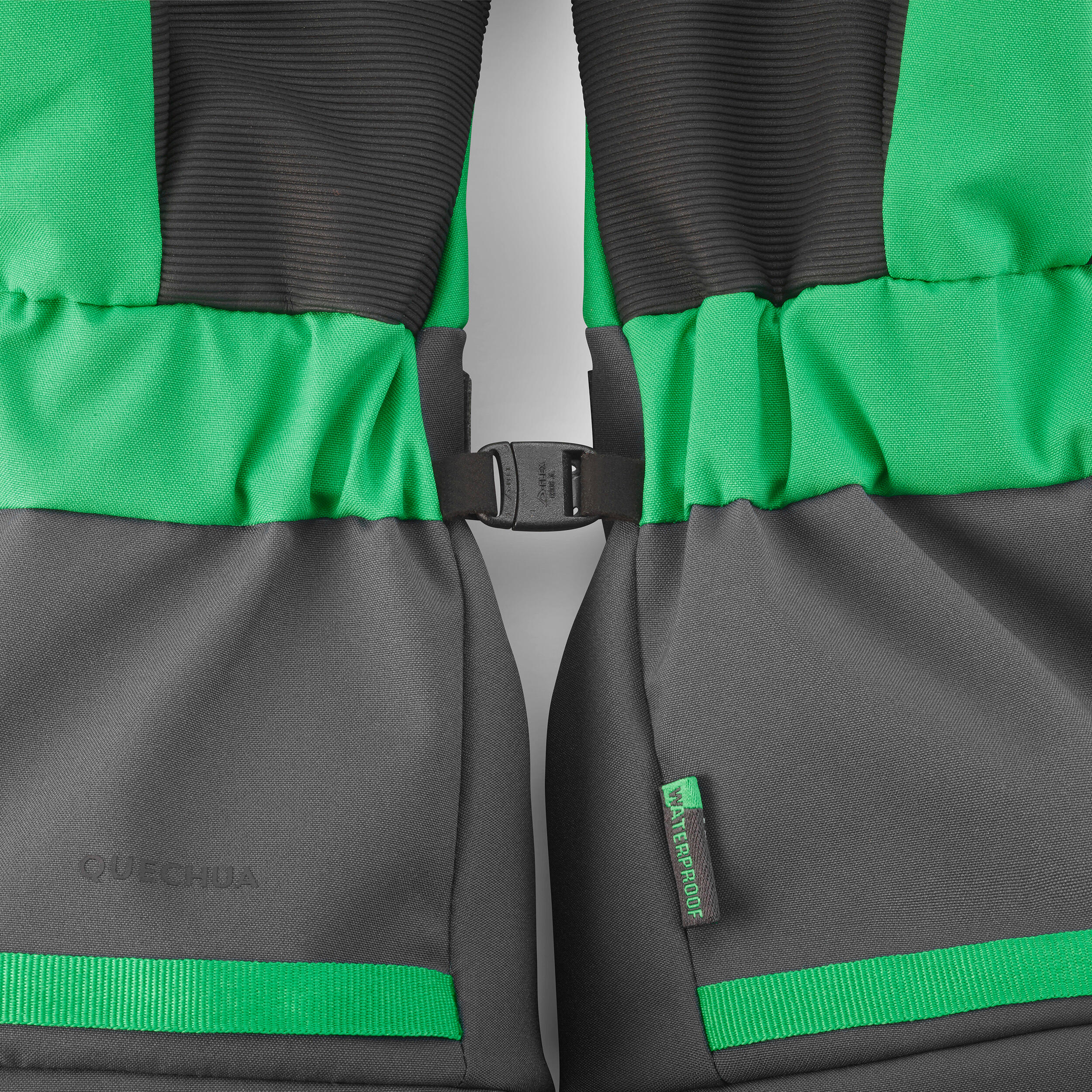 Kids’ Warm and Waterproof Ski Gloves, 500 Long Age 6–14 - WEDZE