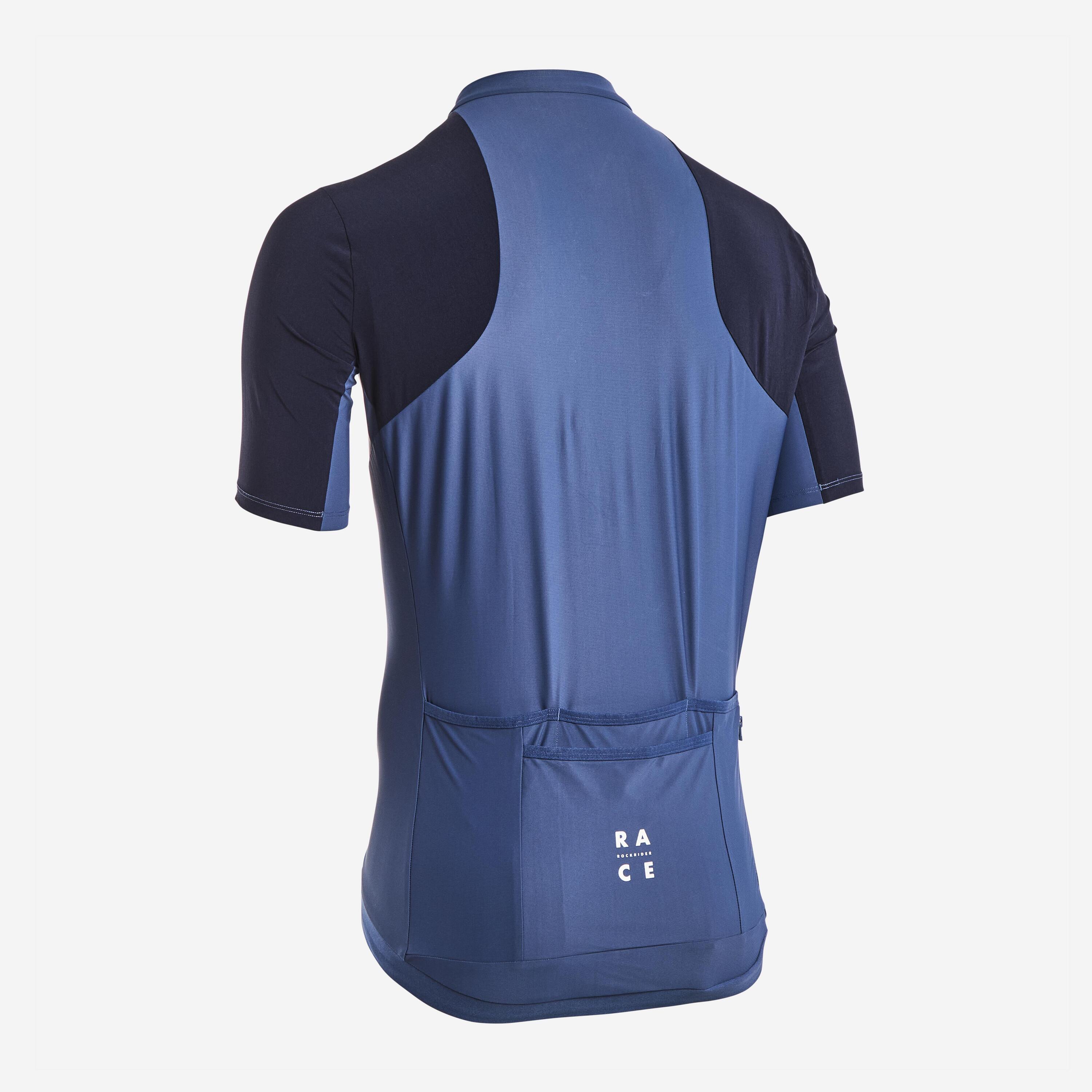 Maillot VTT manches courtes Race Bleu 12/22