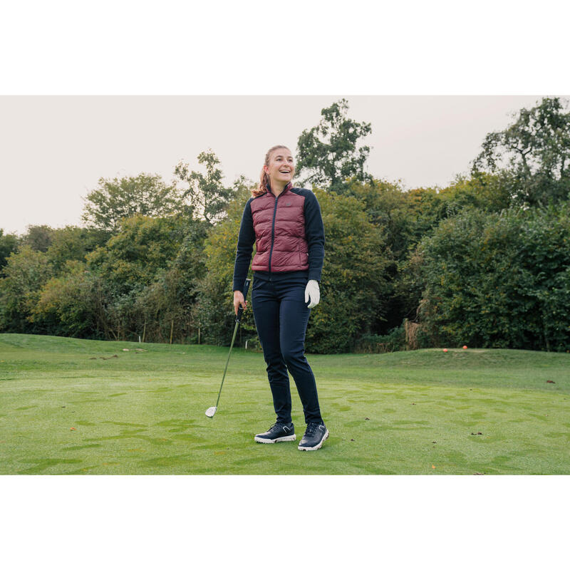 Veste Hybride de golf Femme - CW900 Bleu & marine