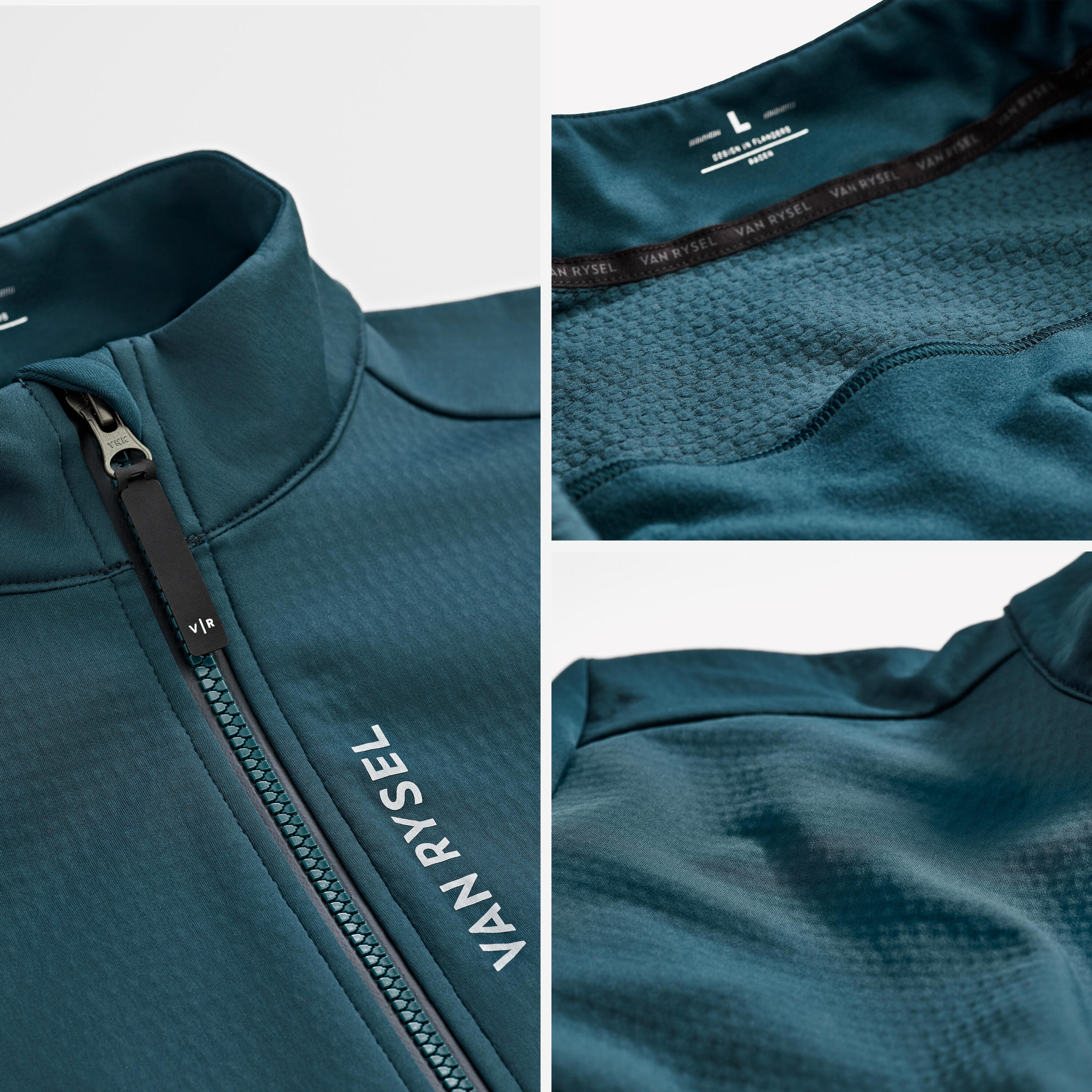 Veste de vélo de route chaude homme, Racer 2 10/17
