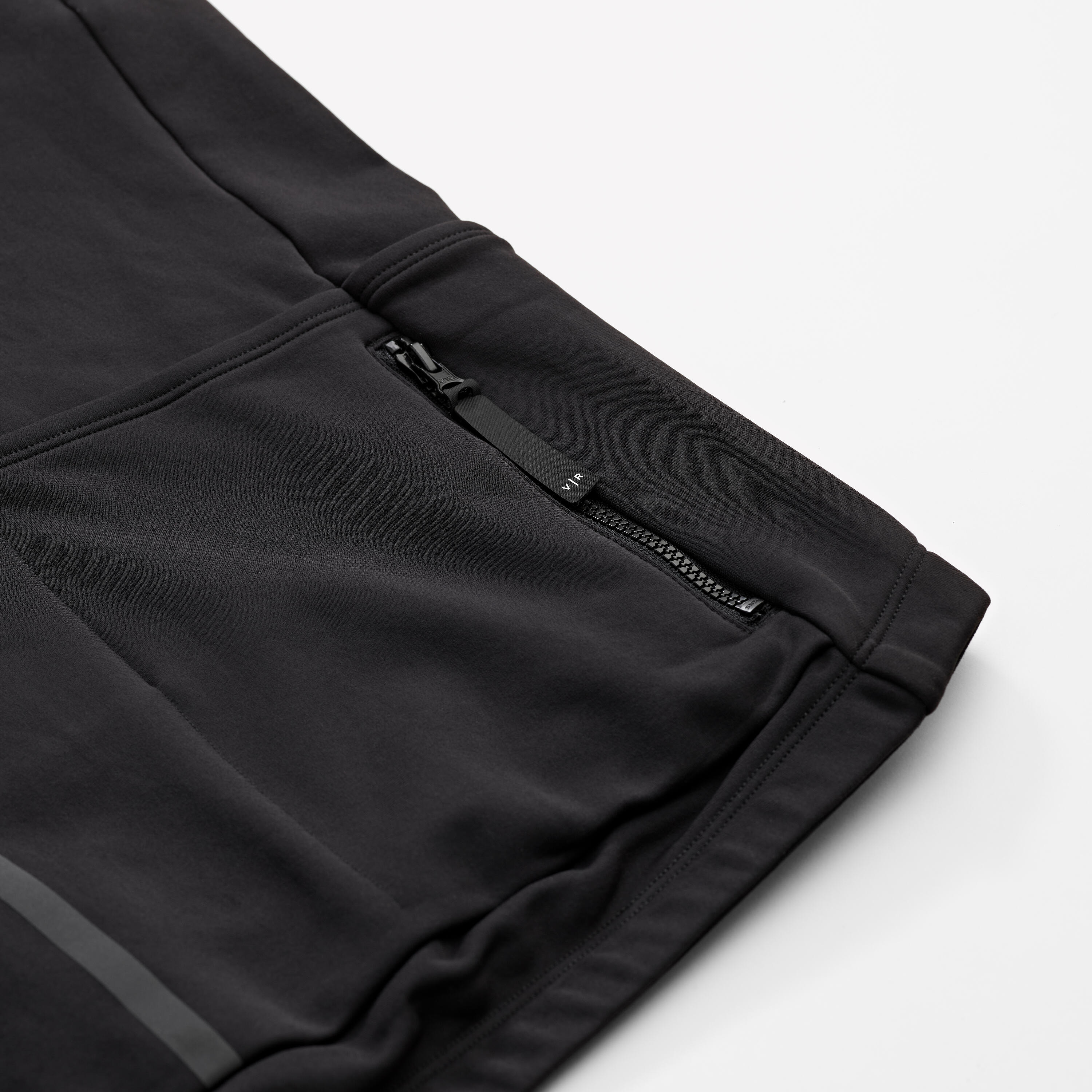 Maglia manica lunga ciclismo uomo EDR tempo fresco nera 10/19