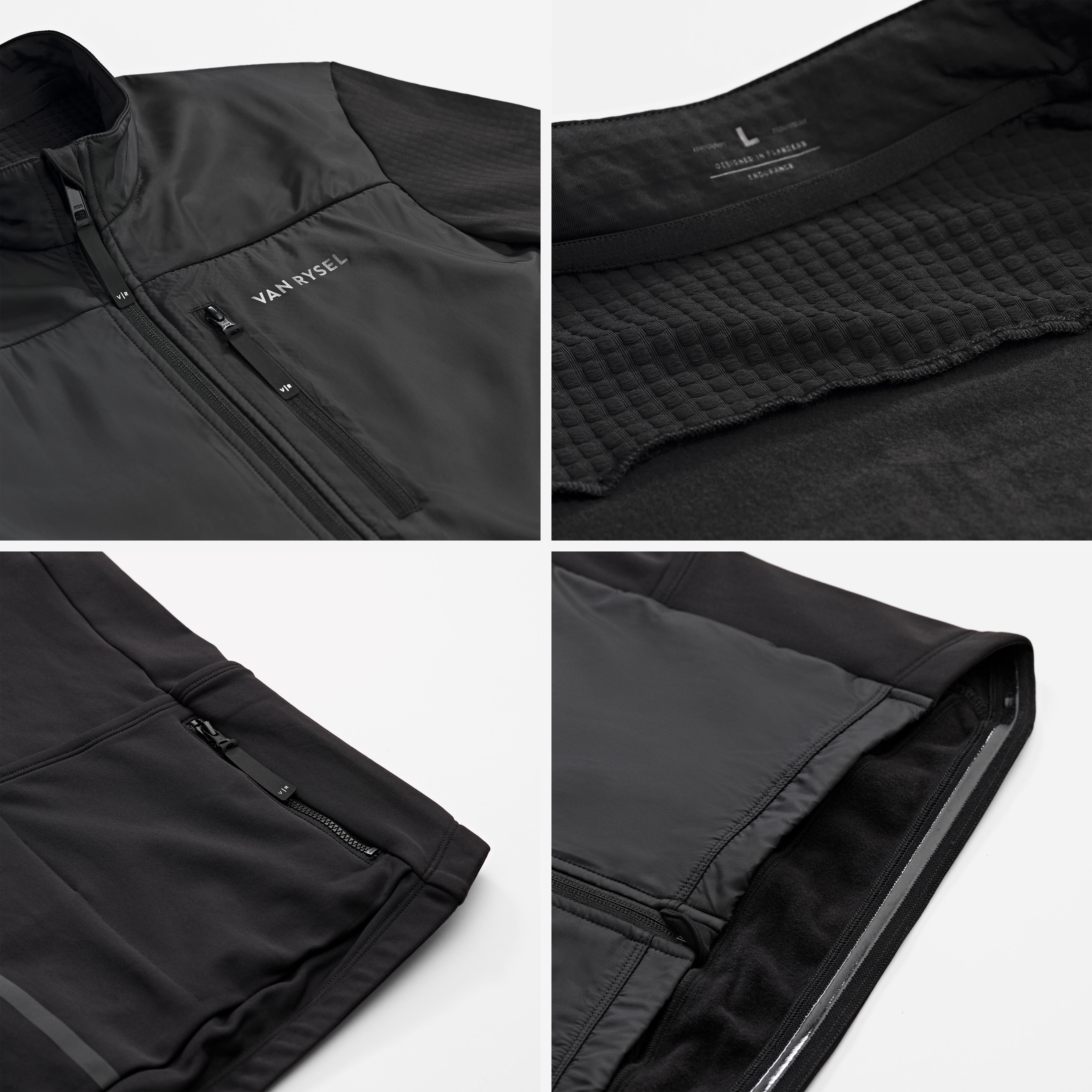 Men's Mid-Season Long-Sleeved Road Cycling Jersey - Racer RC 500 - VAN RYSEL