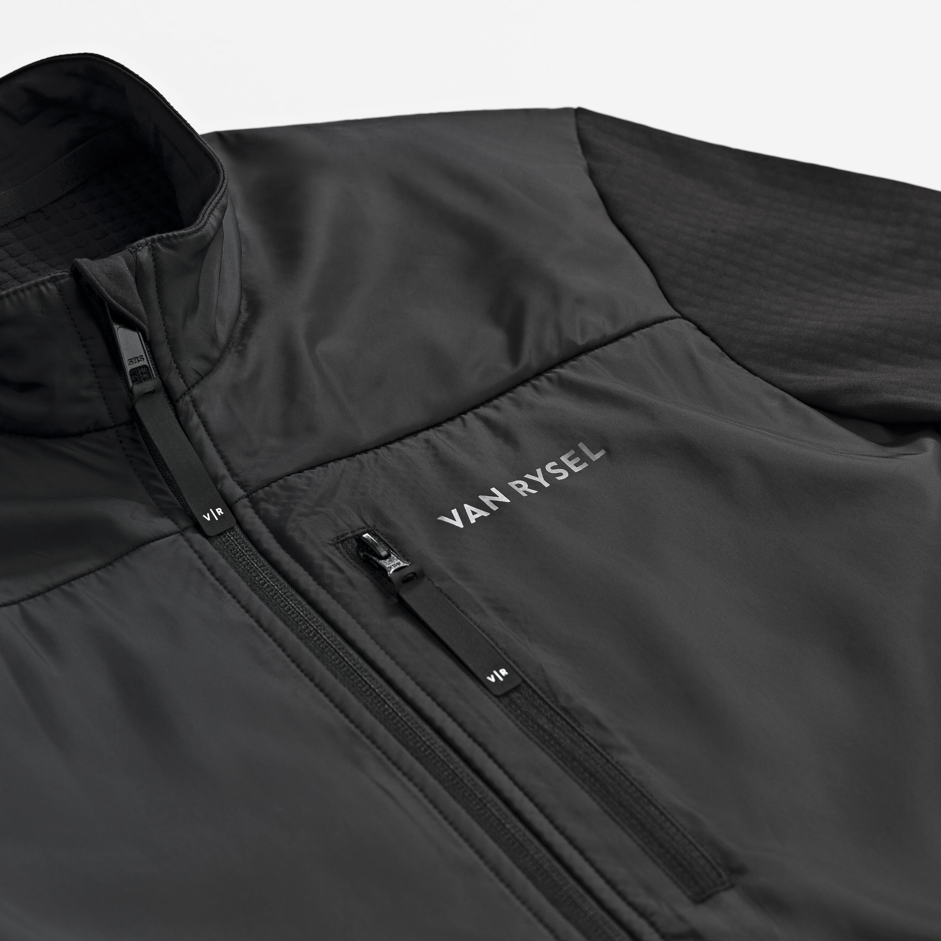 Maglia manica lunga ciclismo uomo EDR tempo fresco nera 12/19
