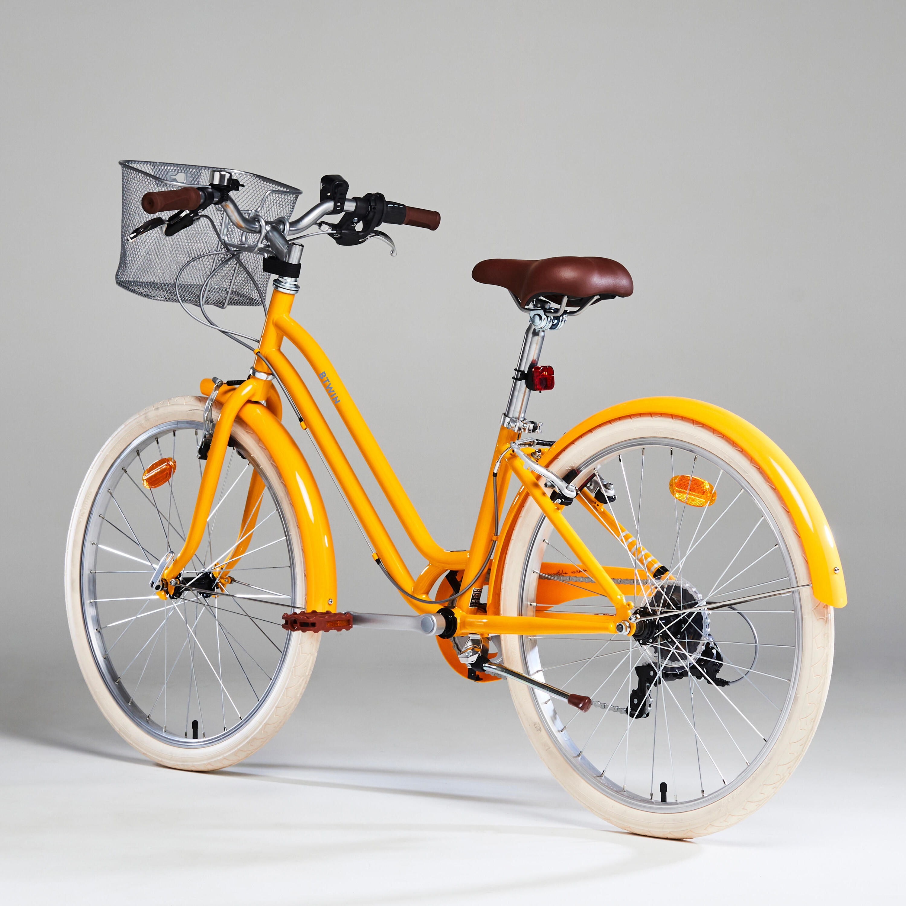Kids' 24" 9-12 Years City Bike 500 3/25