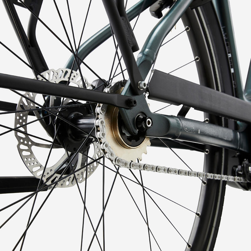 BICICLETA ELÉTRICA DE CIDADE COM MOTOR AUTOMÁTICO QUADRO ALTO OWURU LD 920 E