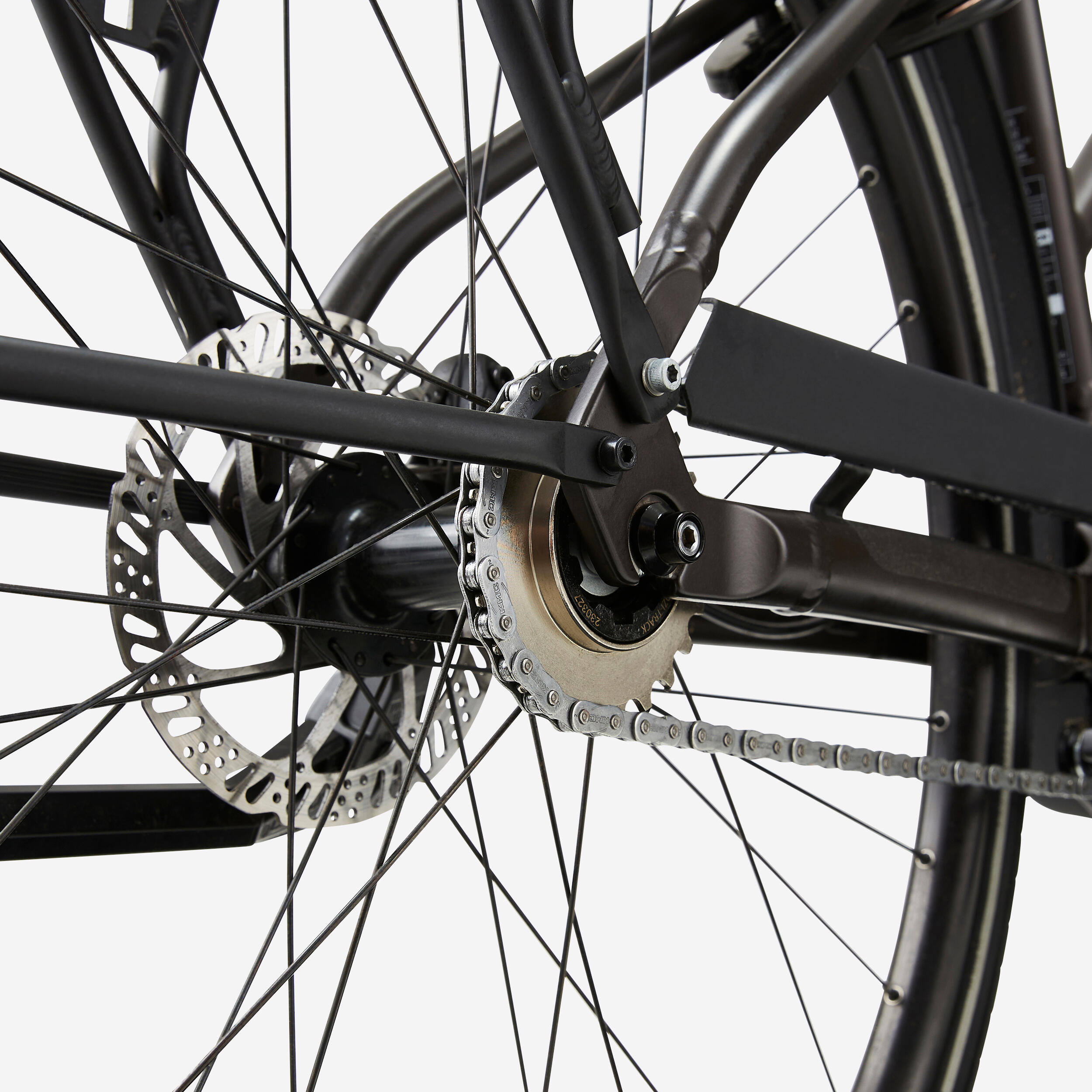 Bici elettrica automatica a pedalata assistita città  LD 920 E telaio basso 5/17