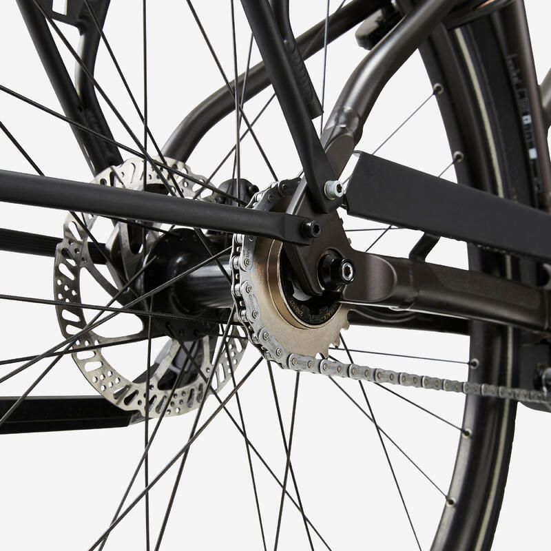 Elektrische stadsfiets automatische Owuru versnelling laag frame LD 920 E