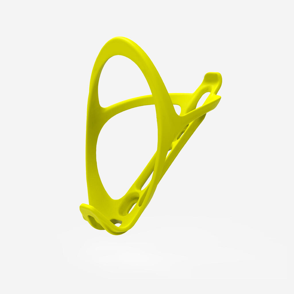 Porte-bidon vélo 500 jaune fluo