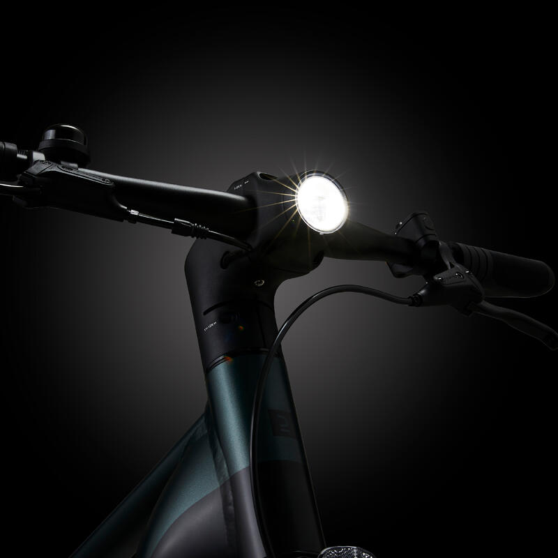 Elektrische stadsfiets automatische Owuru versnelling hoog frame LD 920 E