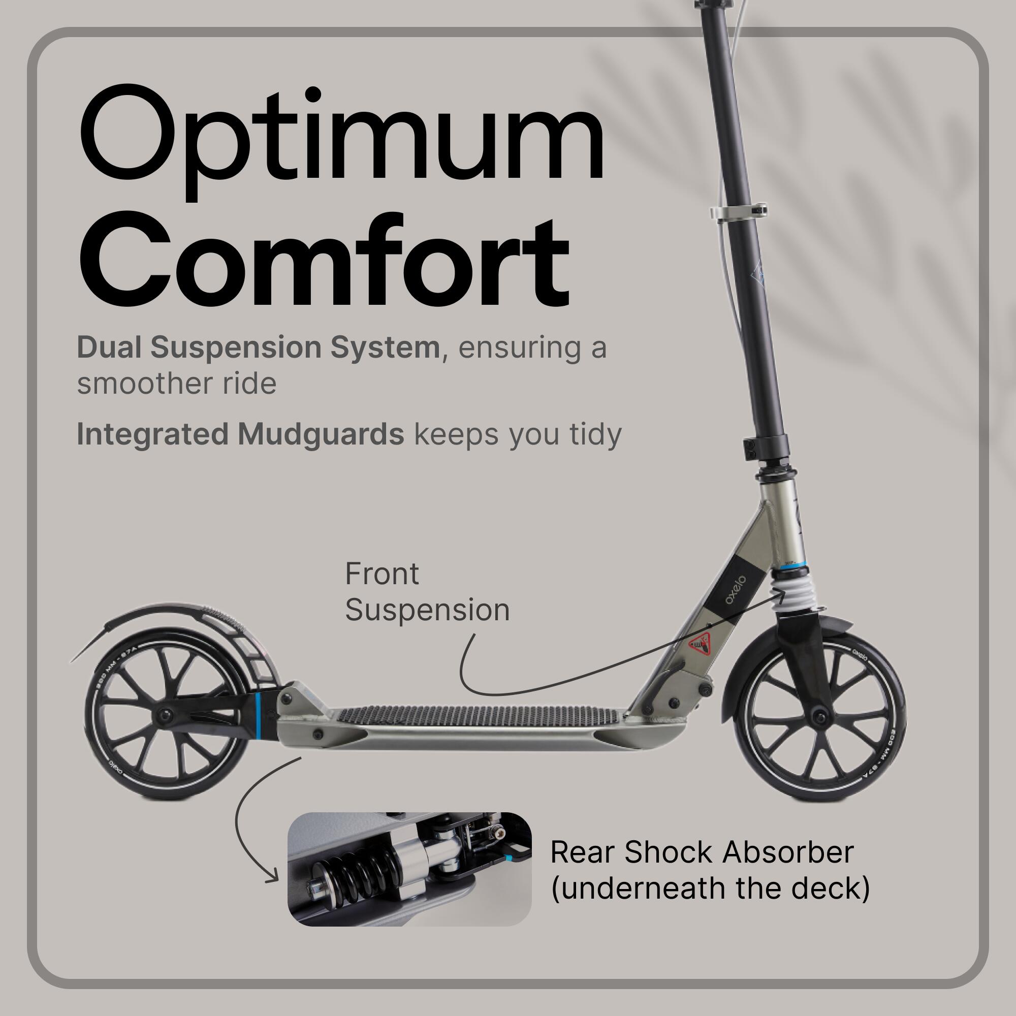 Kick Scooter Town 7XL Black