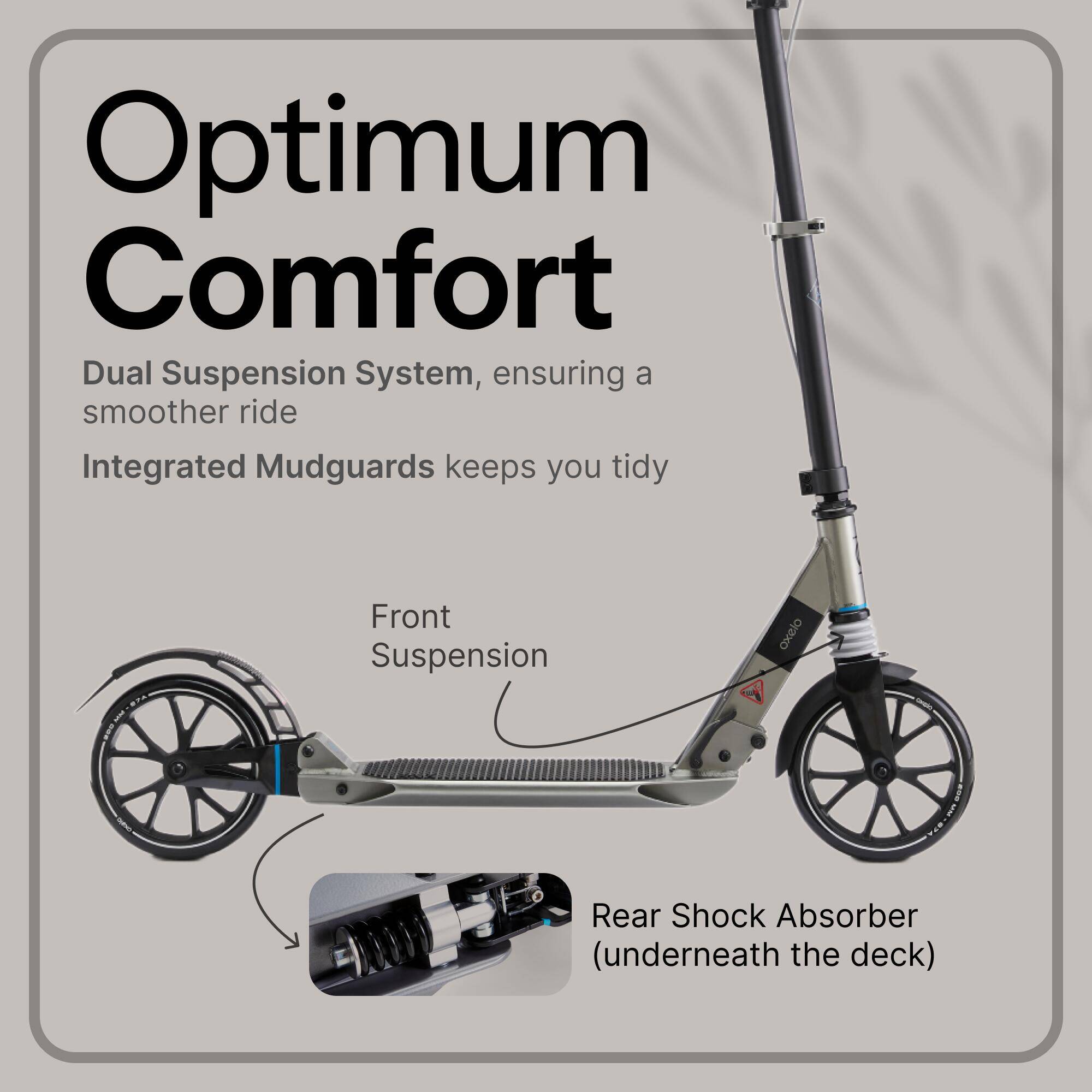 Kick Scooter Town 7XL Black -  4