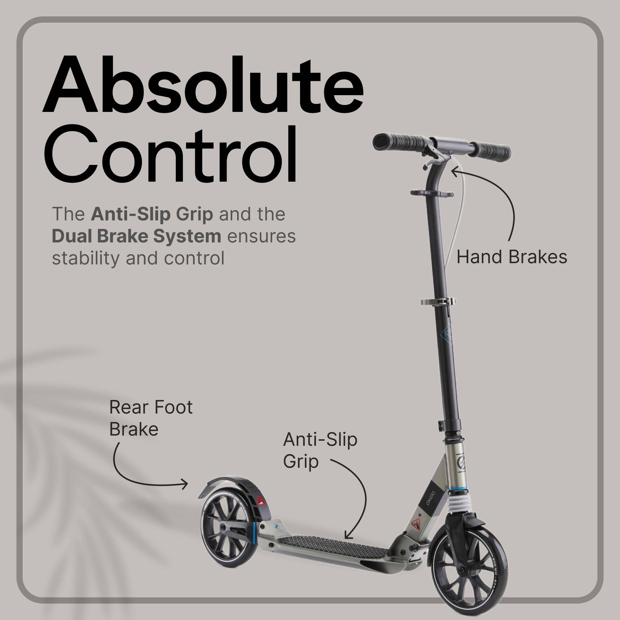 Kick Scooter Town 7XL Black -  5