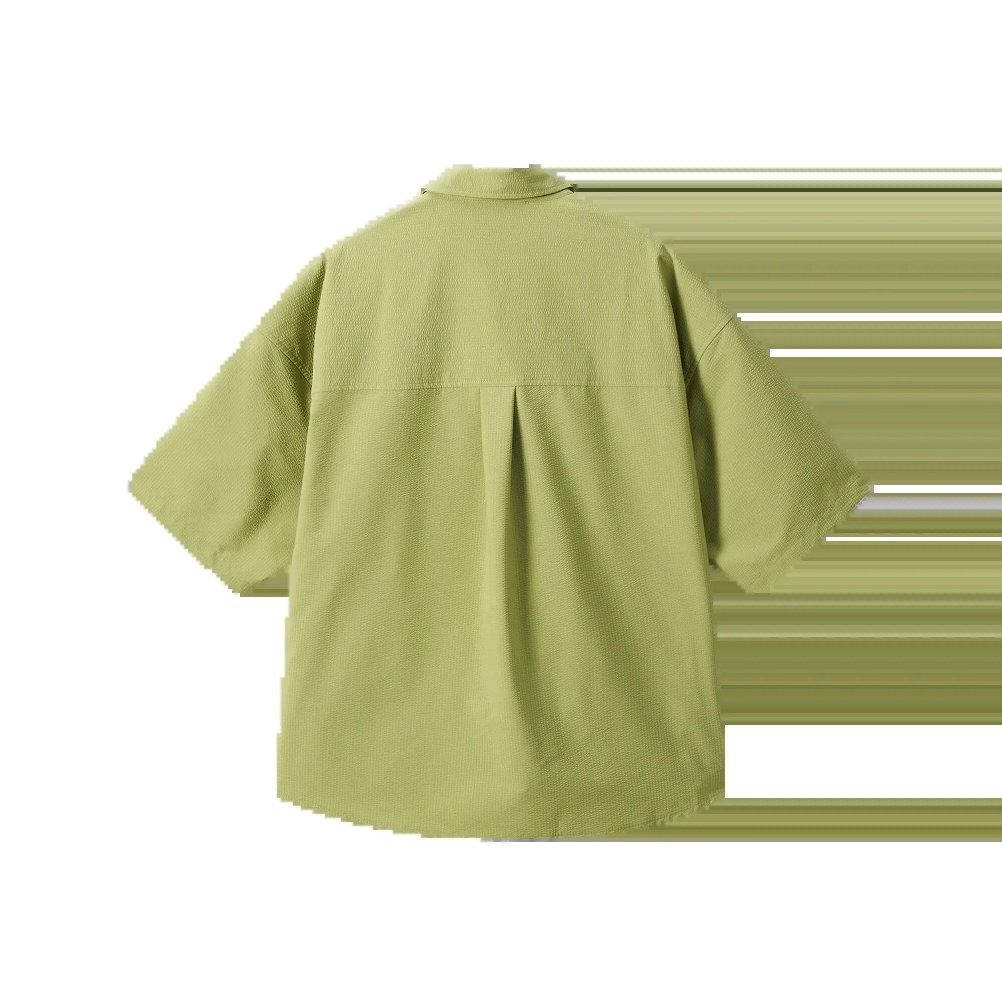 Cămașă Seerucker unisex, Lifetech, Verde 13/20