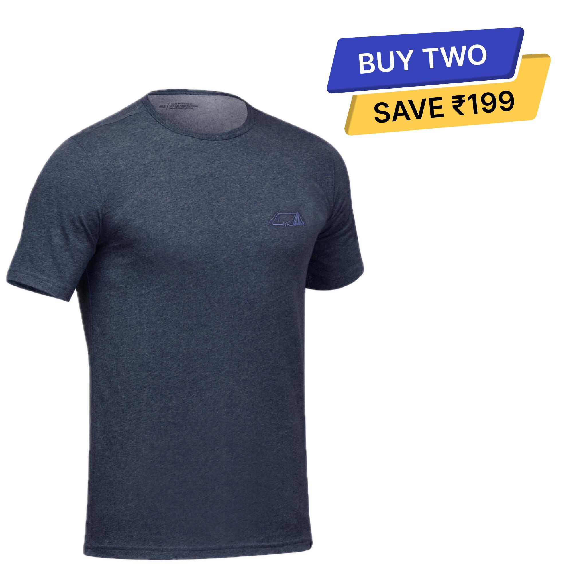 Men Half Sleeve Cotton T-Shirt - NH100