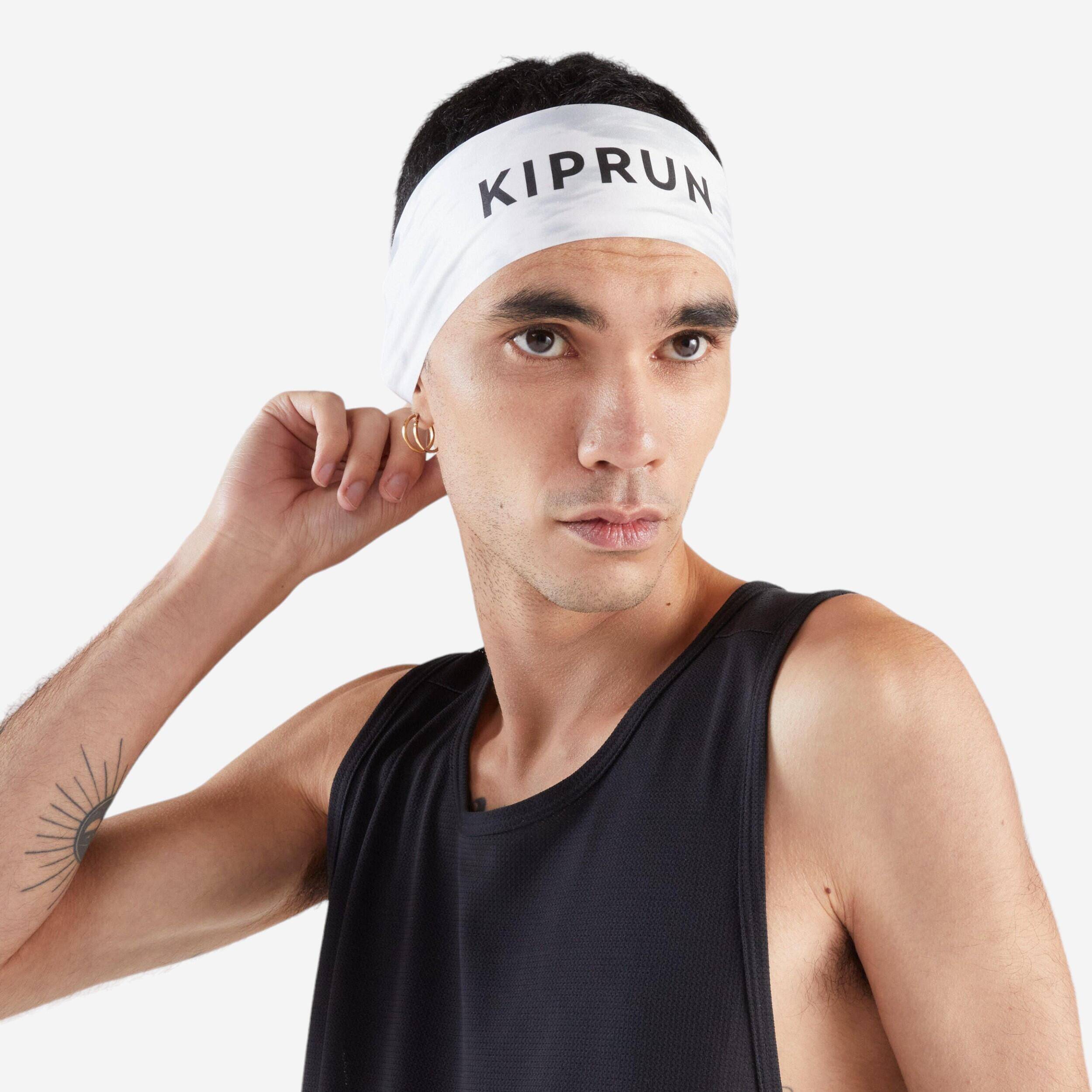 Unisex Sweat Proof Running Headband - White -  3