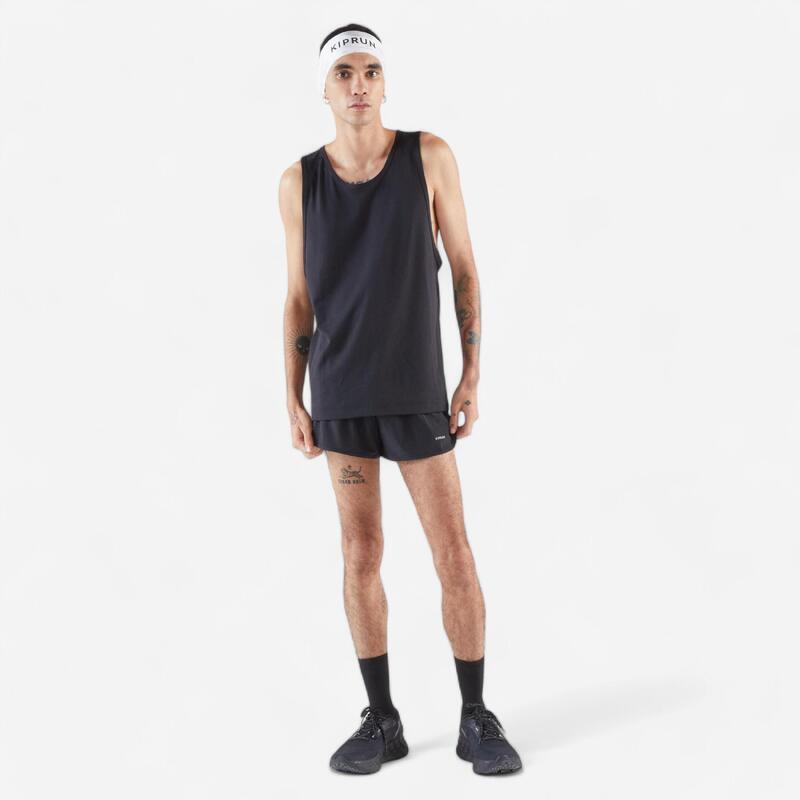 Bandeau running V2 Homme Femme - KIPRUN blanc graph