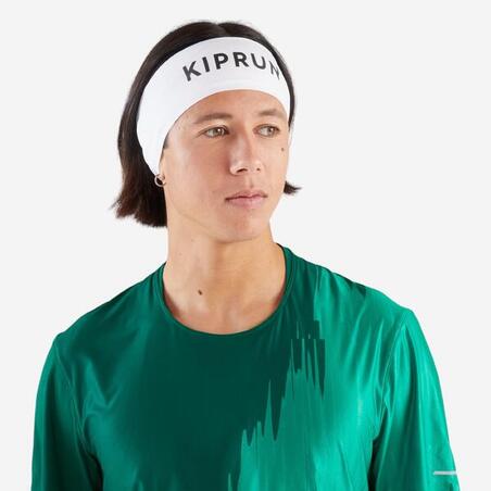 Пов'язка на голову V2 Kiprun для бігу біла