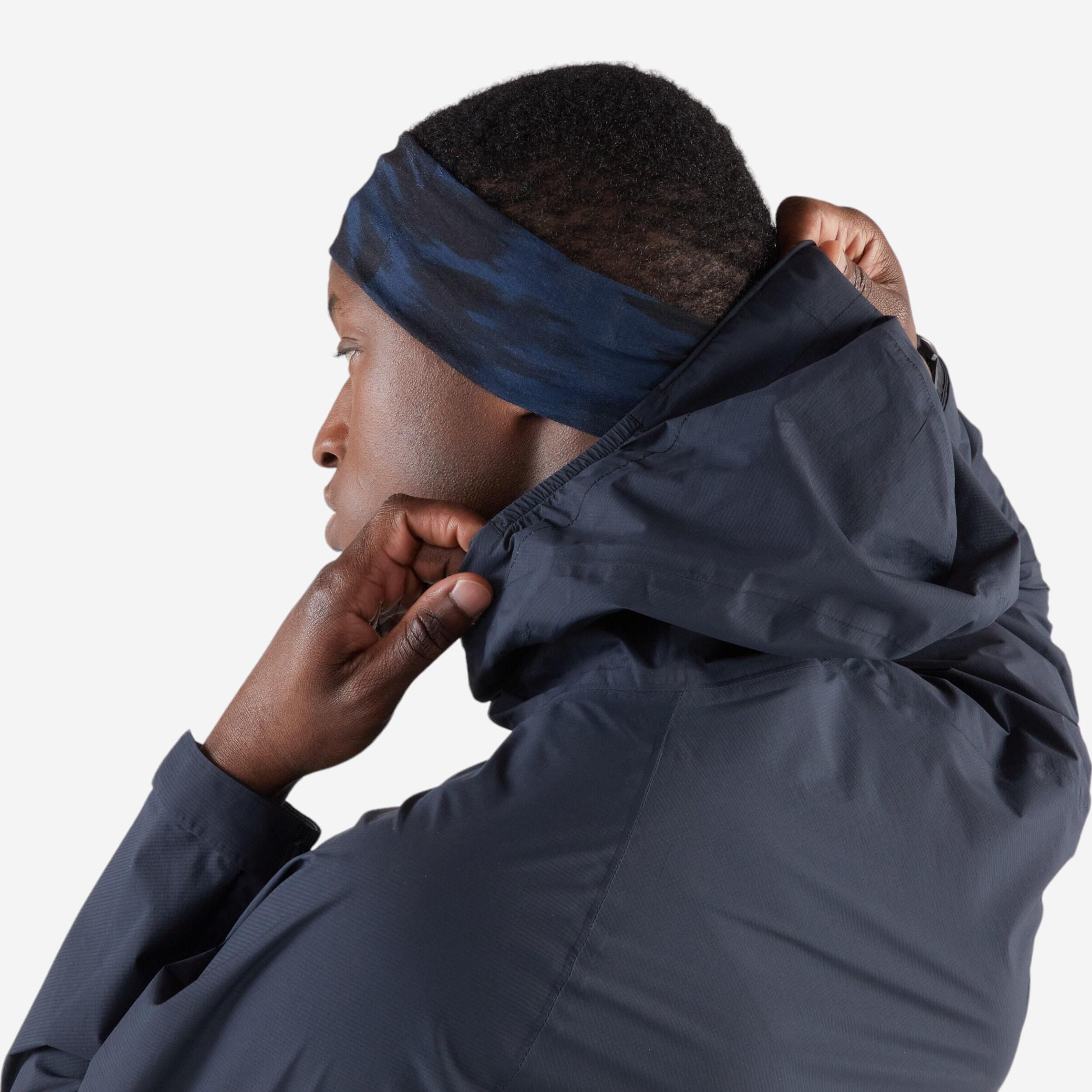 KIPRUN unisex running neck warmer/multi-function headband - Blue whale