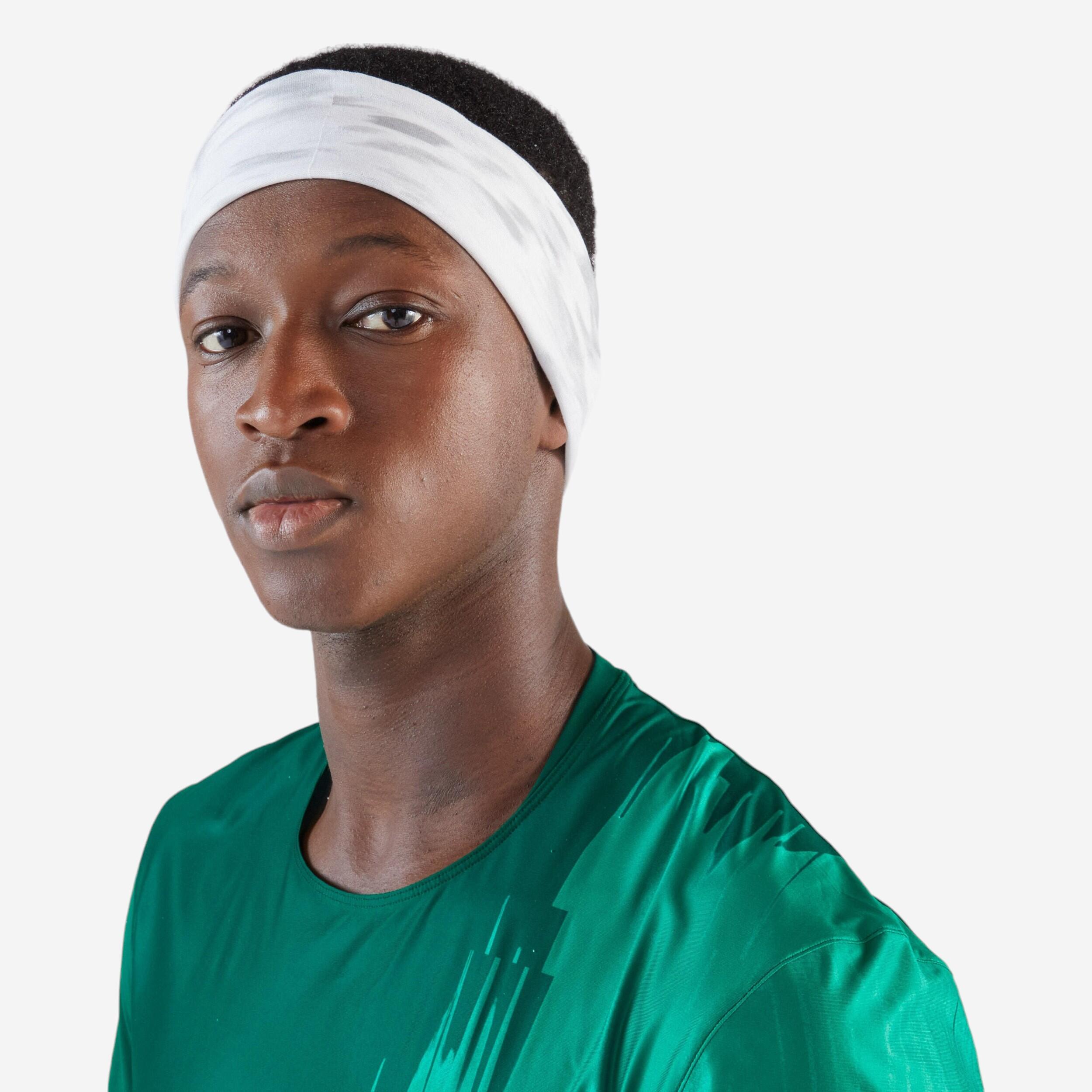 Unisex Multi Purpose Running Neck Warmer Headband - White