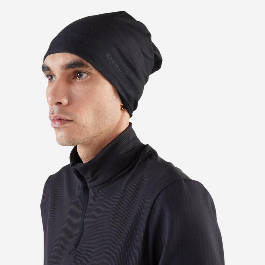 Tour de cou running / Bandeau multifonctions Homme Femme -KIPRUN noir