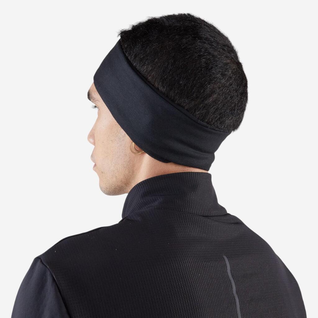 Tour de cou running / Bandeau multifonctions Homme Femme -KIPRUN noir