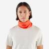 Unisex running neck warmer/multi-function headband - Red/orange