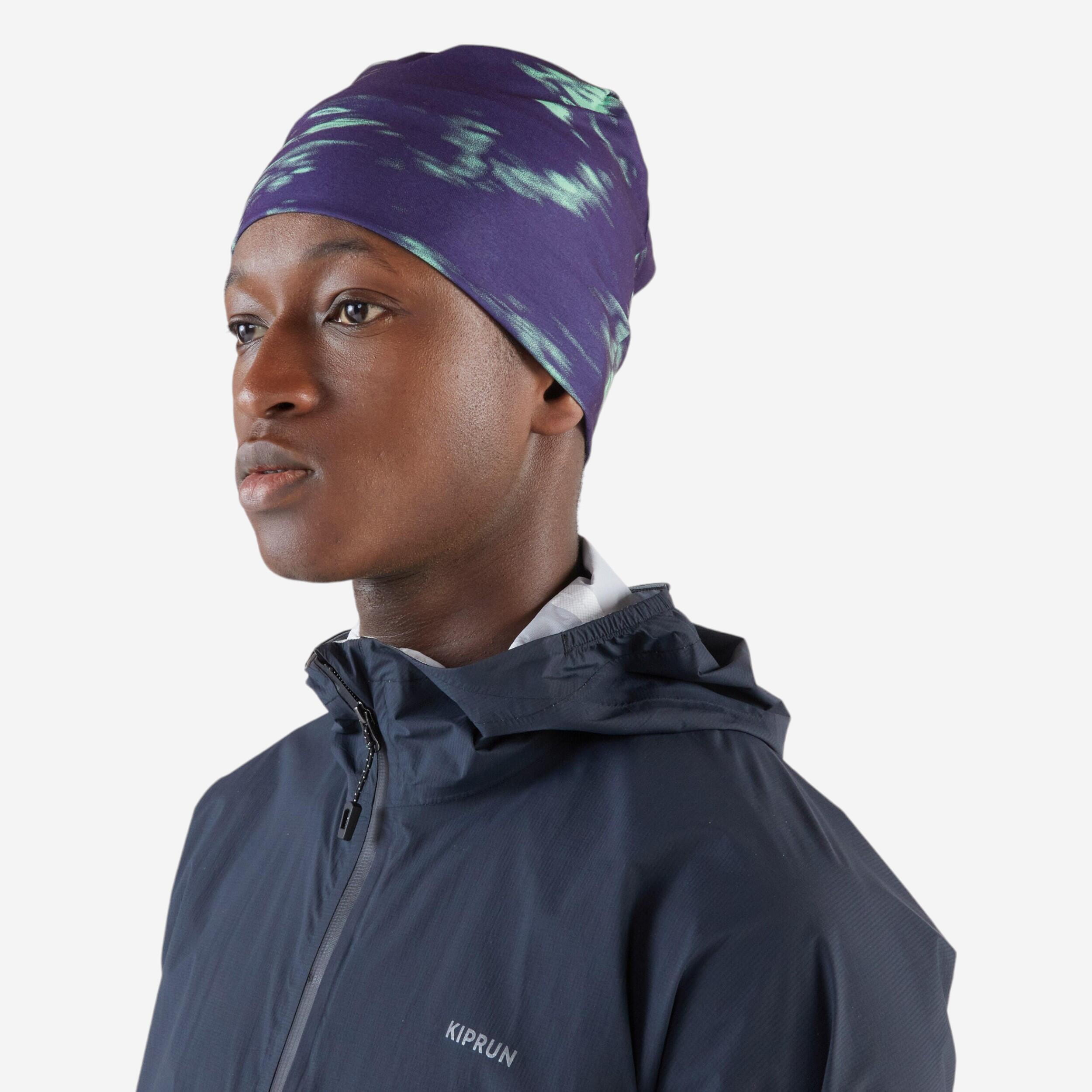 Unisex Running Multi Purpose Neck Warmer Headband- Borealis Purple