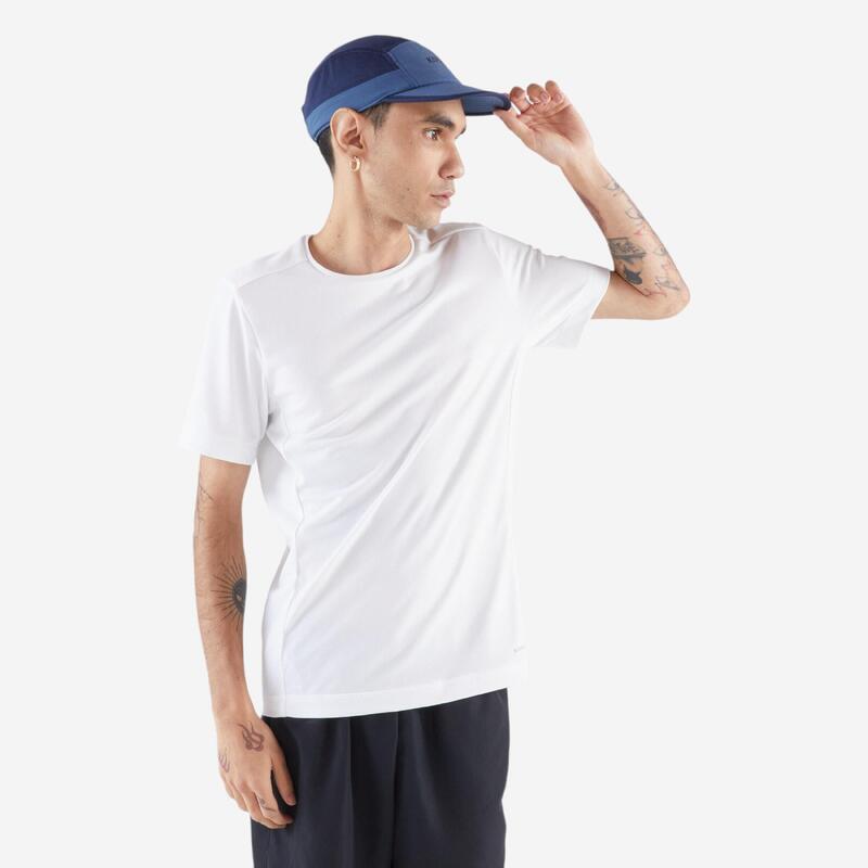 Boné de Corrida Homem/Mulher 5 Painéis Azul