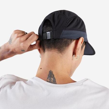 Кепка для бігу Kiprun унісекс темно-сіра