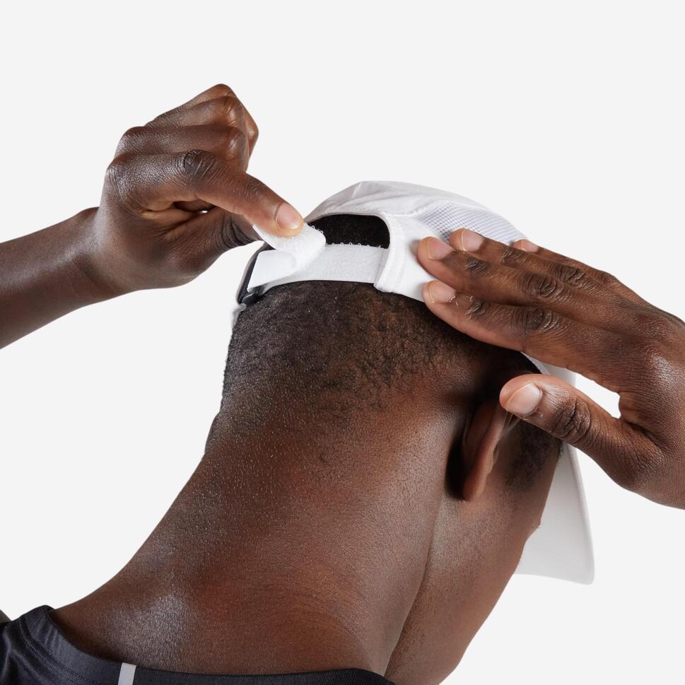 Yetişkin Koşu Şapkası - Beyaz - Kiprun V2