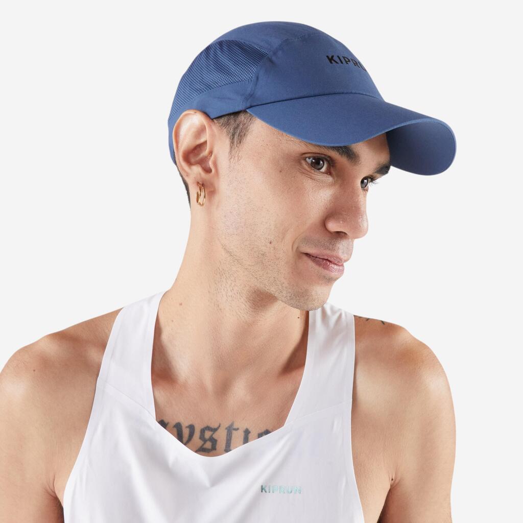 Casquette running V2 Homme Femme - KIPRUN vert graph