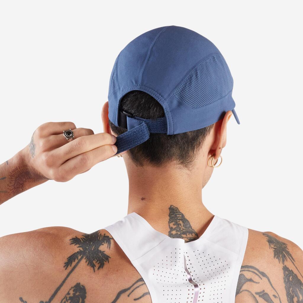 Casquette running V2 Homme Femme - KIPRUN vert graph