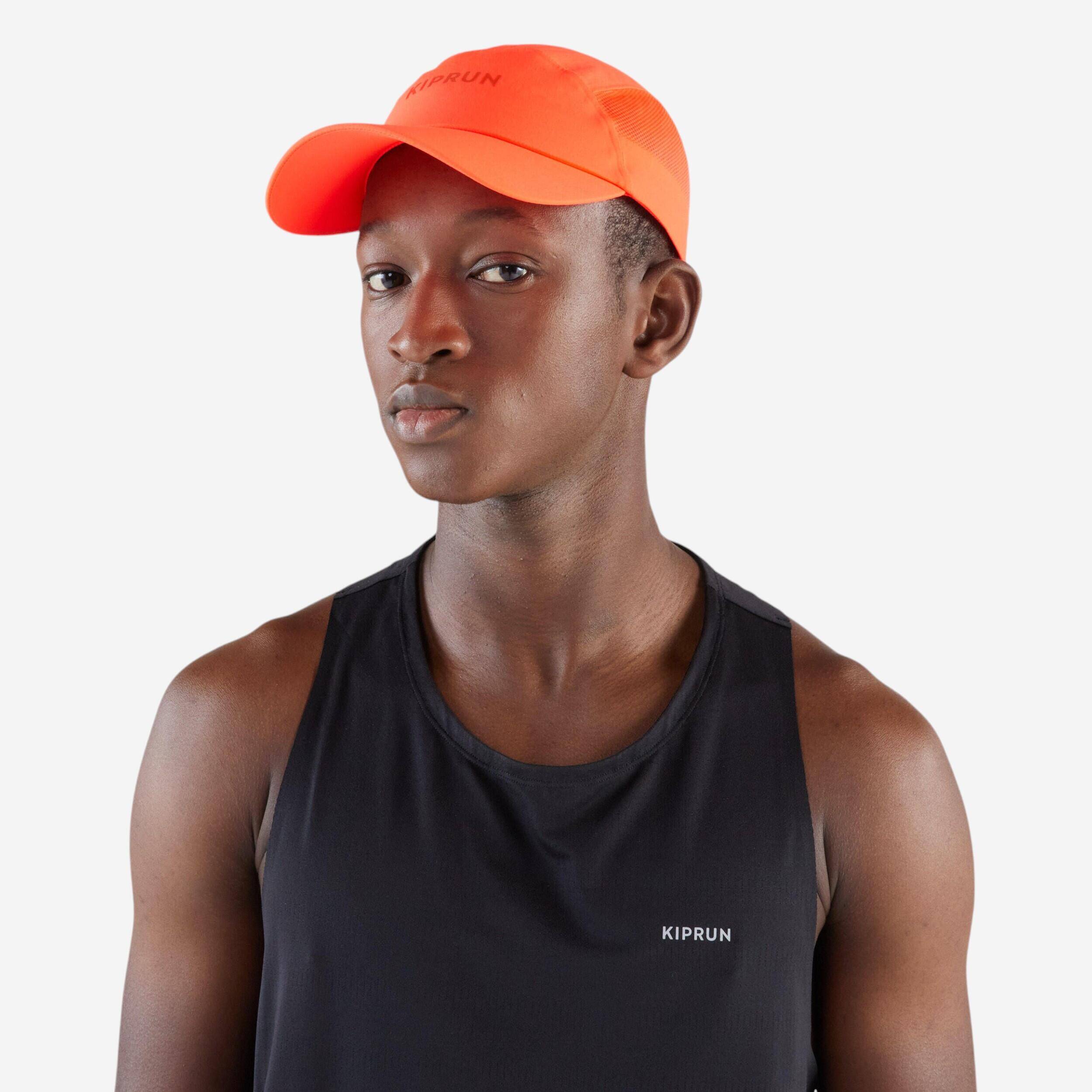 Unisex Running Cap V2 - Fluo Flame Orange -  1