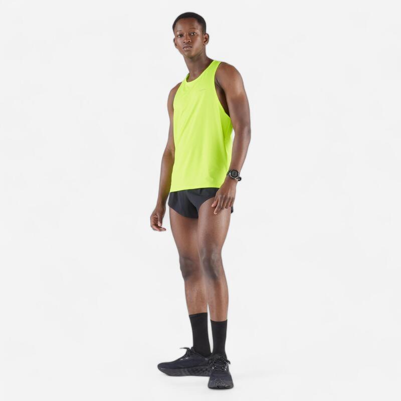DEBARDEUR DE RUNNING 900 LIGHT JAUNE FLUO