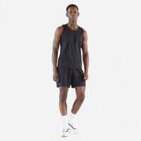 Men's Running Breathable Tank Top Dry - black